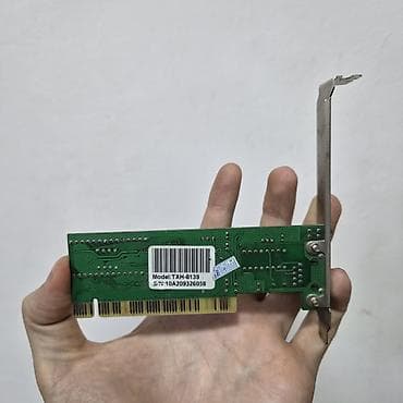 Сетевая карта PCI 10/100 Мбит/с - Интерфейс: PCI (32-bit) — 4