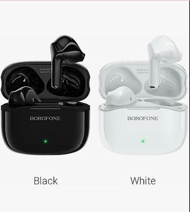 air pots: Беспроводные TWS‑наушники Borofone BE47 - Форм‑фактор — 3