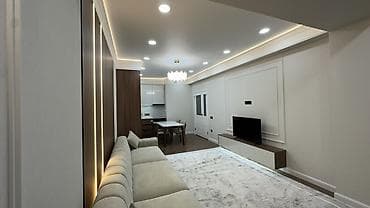 elegance stroy: 1 комната, 50 м², Элитка, 9 этаж, Дизайнерский ремонт — 2