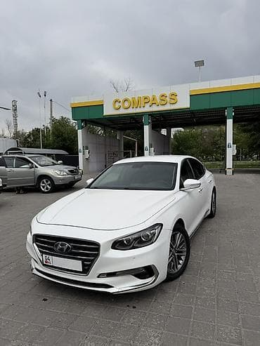 Транспорт: Hyundai Grandeur: 2017 г., 2.4 л, Автомат, Бензин, Седан — 1