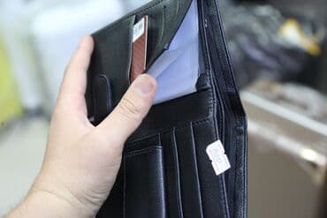 Сумки: Портмоне, кошельки мужские. Новые — 4