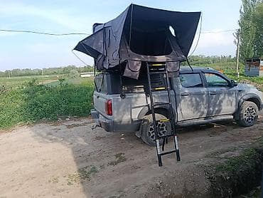 ночной виденя: Автомобильная палатка на крыше (roof-top tent) с выносным тентом и — 6