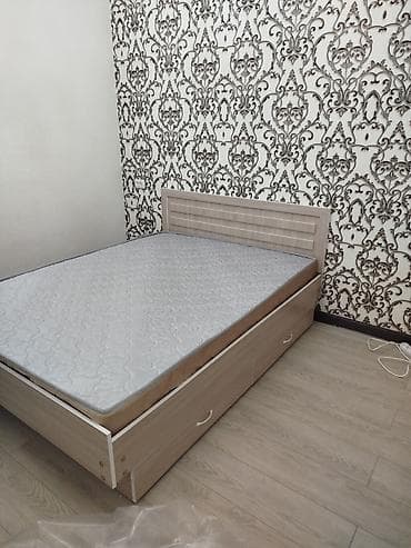sofa bed: Город Кара Балта Кровать с высоким изголовьем и с ящиками хранения — 3