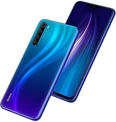 Redmi, Redmi Note 8, Б/у, 64 ГБ, цвет - Синий