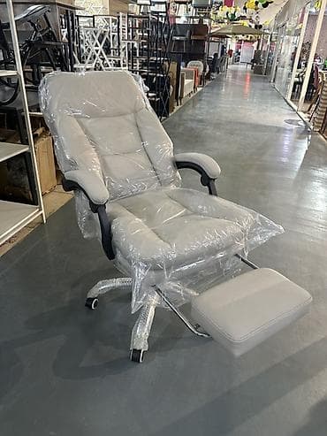 кресло с реклайнером: Реклайнер, цвет - Серый — 1