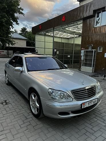mersedes s 500: Mercedes-Benz S-Class: 2003 г., 5 л, Автомат, Газ, Седан — 2