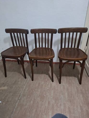 угловая мягкая мебель для кухни: Стул для кухни, Дерево, цвет - Коричневый — 3