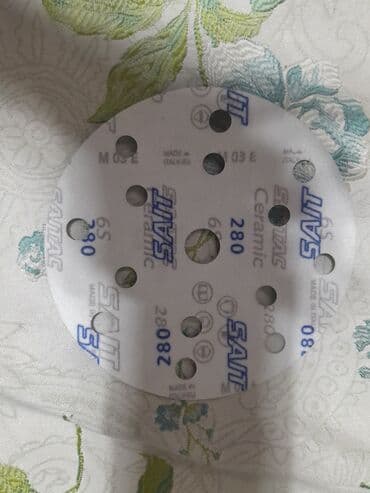 набор кульч: Круги наждачные автомобильные на липучки производство Корея,Польша — 3