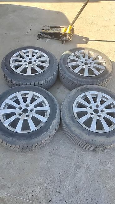 насадка глушителя: Колеса в сборе R 16, Зима, Б/у, Комплект, Литые, отверстий - 5 — 2