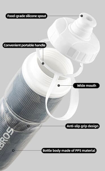 большая ваза для пальмы: 🚴‍♀️ Бутылка для велосипеда и активного отдыха от фирмы Rockbros - — 3