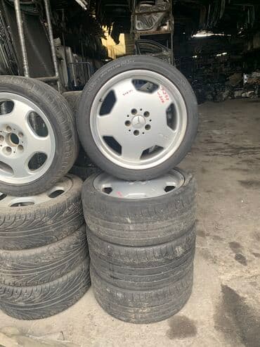 Дөңгөлөктөр монтажда R 18, Колдонулган, Куйма, тешиктери - 5