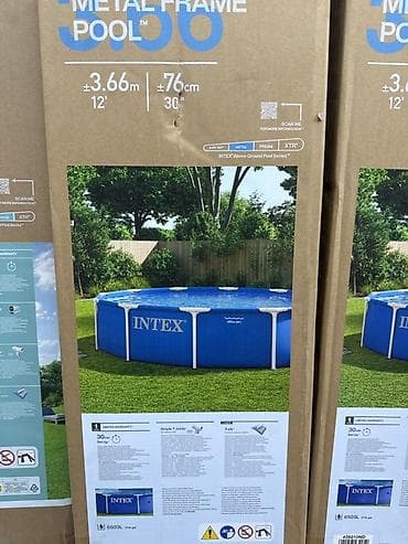 басейны надувные: Каркасные бассейны и надувной начин от 2700 до 21000 INTEX (Above — 3