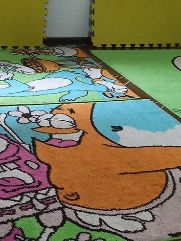 Ковры: Детский коврик Б/у, Прямоугольный — 4