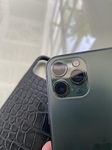 psp 4: IPhone 11 Pro, Б/у, 64 ГБ, Matte Midnight Green, Чехол, 72 % — 5