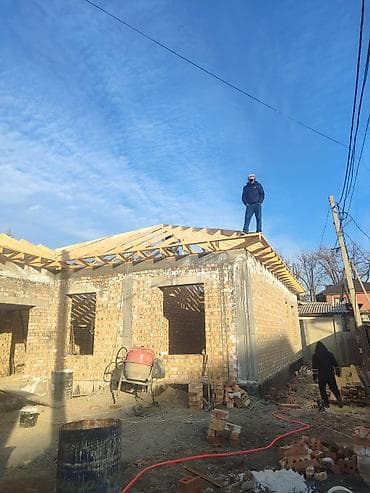 Чатырдын үстүн жабууга арналган материалдар: Кровельные работы под ключ - Проектирование и монтаж стропильной — 4