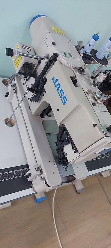 jak: Продаётся- Промышленная петельний машина JASS (комплекс на столе)+ 2 — 3