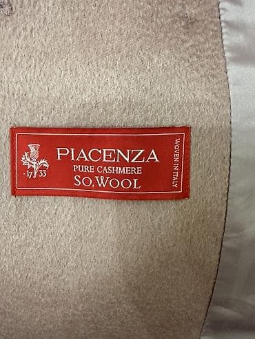 classic: Пальто, Классика, Осень-весна, Кашемир, По колено, Двубортная модель — 3