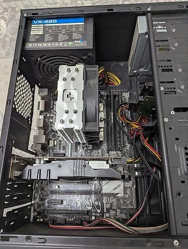 450w: Компьютер, Для несложных задач, HDD + SSD — 1