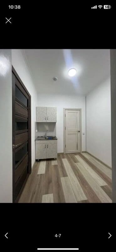 снять квартиру на длительный срок: 20 кв. м, 1 бөлмө, Брондолгон эшиктер — 5