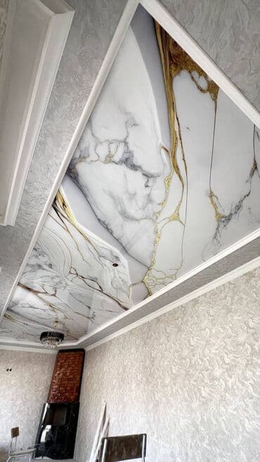 покраска стен водоэмульсионной краской цена бишкек: Керме шыптар Жылтырак, Жылтырабаган, 3D потолоктор Кепилдиги, Акысыз консультация, Акысыз ченөө — 6