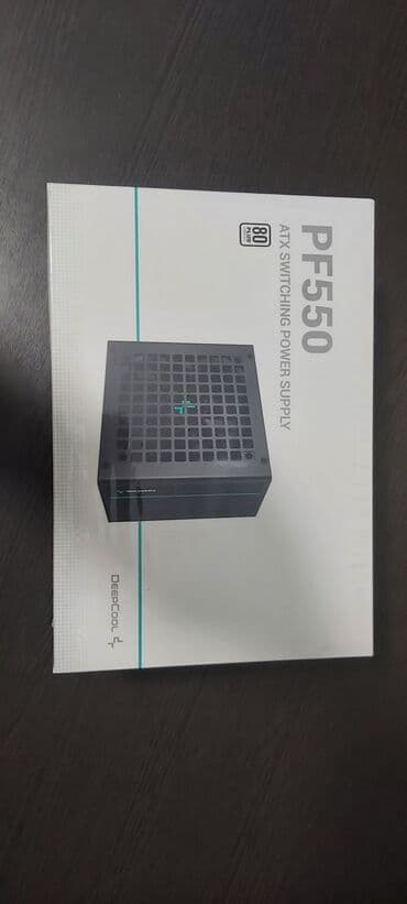 Блок питания, Новый, DeepCool, 550 Вт, 80 Plus, 550 Вт