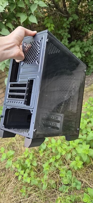 aero: Корпус ПК, AeroCool, Micro-ATX, цвет - Черный — 9