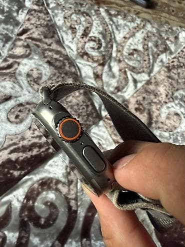 smart plus: Смарт‑часы в стиле Apple Watch Ultra с титановым корпусом и большим — 5