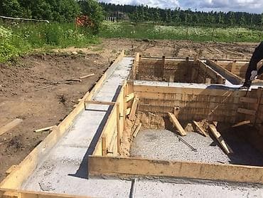 Монолитный ленточный фундамент под ключ - Проектирование и устройство