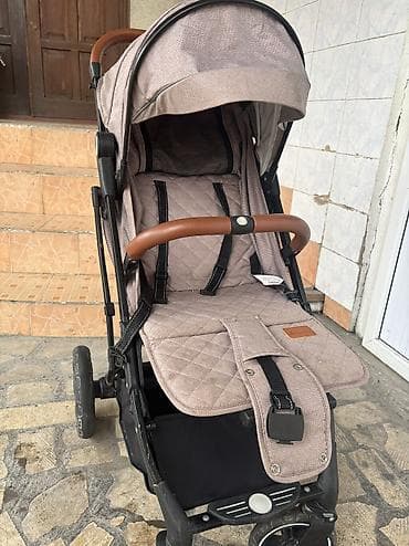 Коляски: Прогулочная коляска-трость (бирюзово-черная) Кара бирюзовый 2 саат — 6