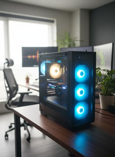 пк за 50к: Компьютер, ядер - 8, ОЗУ 32 ГБ, Для работы, учебы, Б/у, Intel Core i7, NVIDIA GeForce GTX 1070, HDD + SSD — 1