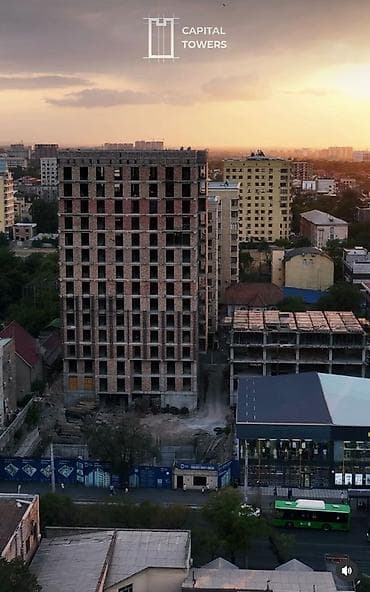 bay tash tower: 2 комнаты, 69 м², Элитка, 10 этаж, Готовая ПСО (под самоотделку) — 6