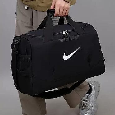 рюкзаки nike: Спортивная сумка, Материал: Джинс, Унисекс, Новый — 1