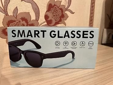 очки с камерой и микрофоном: Умные очки Smart Glasses - Встроенная камера с функцией антишевеленки — 1