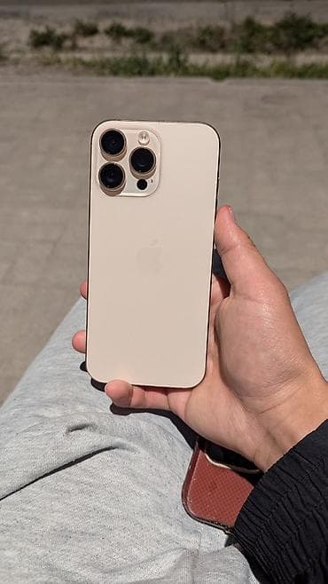 iphone 10 pro: IPhone 16 Pro Max, 256 ГБ, Matte Gold, Чехол, Коробка, 99 % — 1