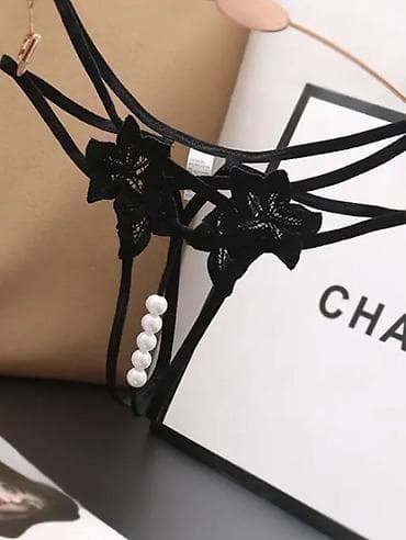 Трусики: Трусики, Стринги, Бесшовная модель, Прозрачная модель, Эластан — 4