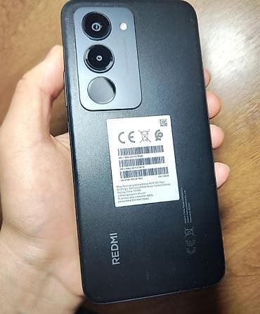 redmi note: Redmi, Redmi 15, Б/у, 128 ГБ, цвет - Черный, 2 SIM — 1