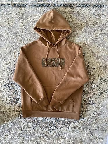 nike tech: Худи Li-Ning унисекс с капюшоном, цвет карамельный (теплый — 1