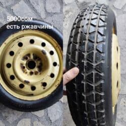 колесо на тачку: Дөңгөлөктөр монтажда 155 / 70 / R 17, Жай, Колдонулган, Камдык, Жеңил унаалар, Темир, тешиктери - 5 — 5