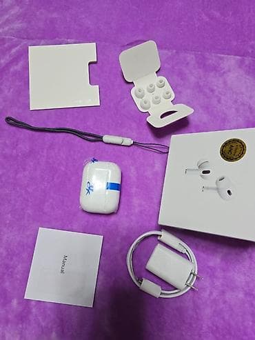 Беспроводные вакуумные наушники, Apple, AirPods Pro 2, Новый at lalafo.kg Беспроводные вакуумные наушники, Apple, AirPods Pro 2, Новый