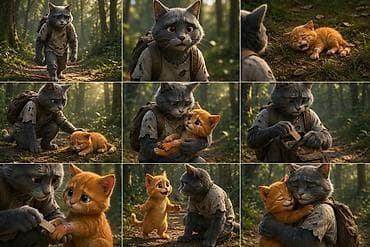 Үй жана бакча: Курсы по созданию Ии мультфильмов — 1