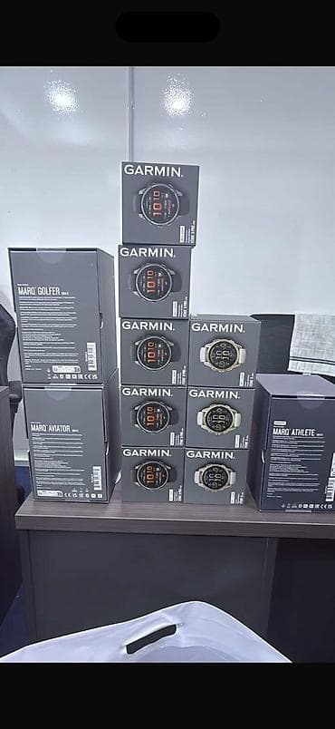 В наличии любая модель Garmin под заказ срок доставки 3 дня с Дубая