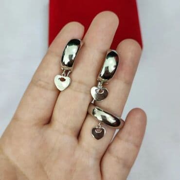 свадебные наборы ручной: Серебряный комплект тиффани серебро 925/ пробы есть доставка по городу — 3