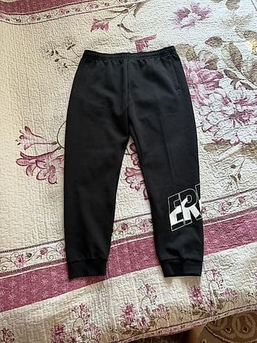 Спортивные штаны ERKE, черные - Тип: джоггеры/спортивные брюки -