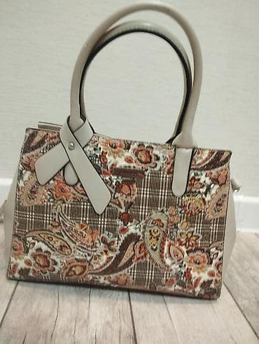 pull and beer: Классическая сумка, Материал: Комбинированный материал, Разделенные отделения, Женские — 6