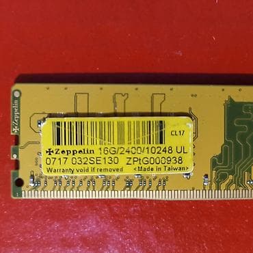 am 4: Оперативная память (RAM) для ПК, Б/у, 16 ГБ, DDR4, 2400 МГц — 5