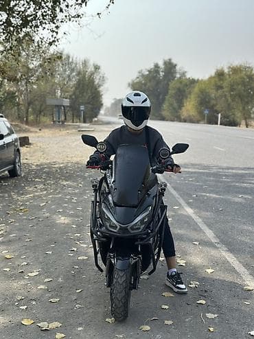 бензо: Скутер/максискутер в агрессивном стиле с доработками под город и — 3