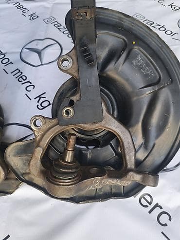 e55 compressor: Передняя правая Ступица Mercedes-Benz 2004 г., Б/у, Оригинал, Германия — 4