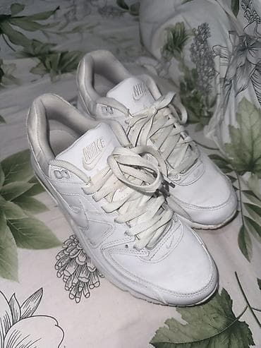 Туфли: Мужские кроссовки, 41.5, 42, 42.5, Nike, Б/у, цвет - Белый, Самовывоз, Бесплатная доставка — 6