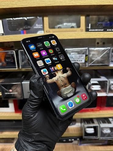 10 iphone: IPhone Xr, Б/у, 128 ГБ, Черный, Коробка, 77 % — 8