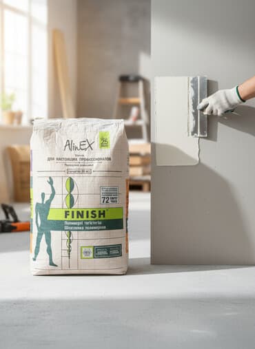 полимерная порошковая краска купить: Полимерная финишная шпатлевка AlinEx Finish. Предназначена для — 1